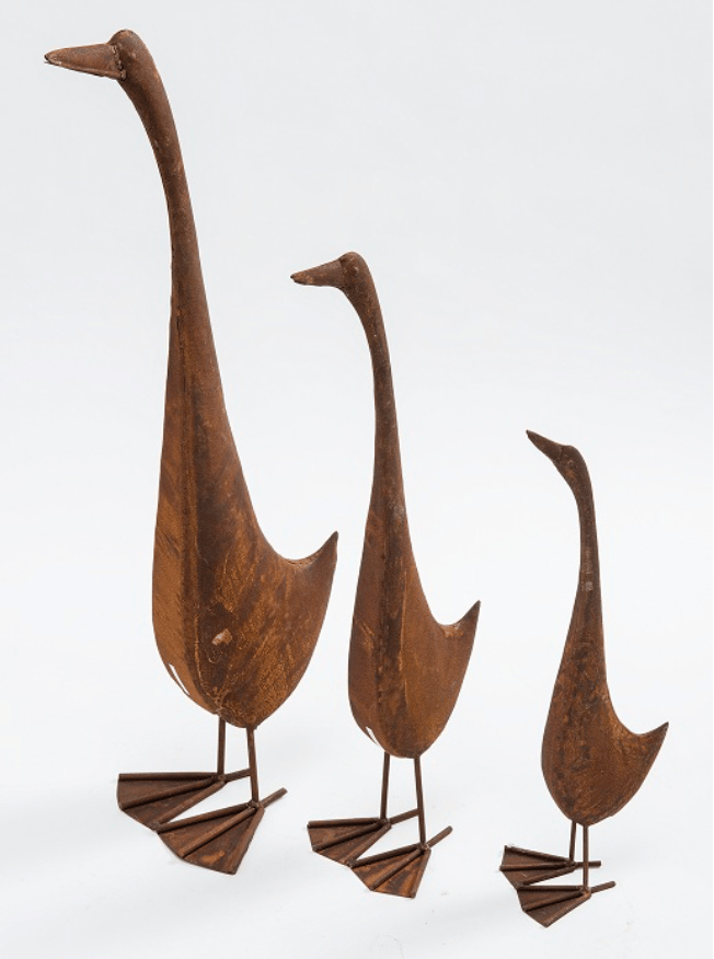 Rust Metal Ducks