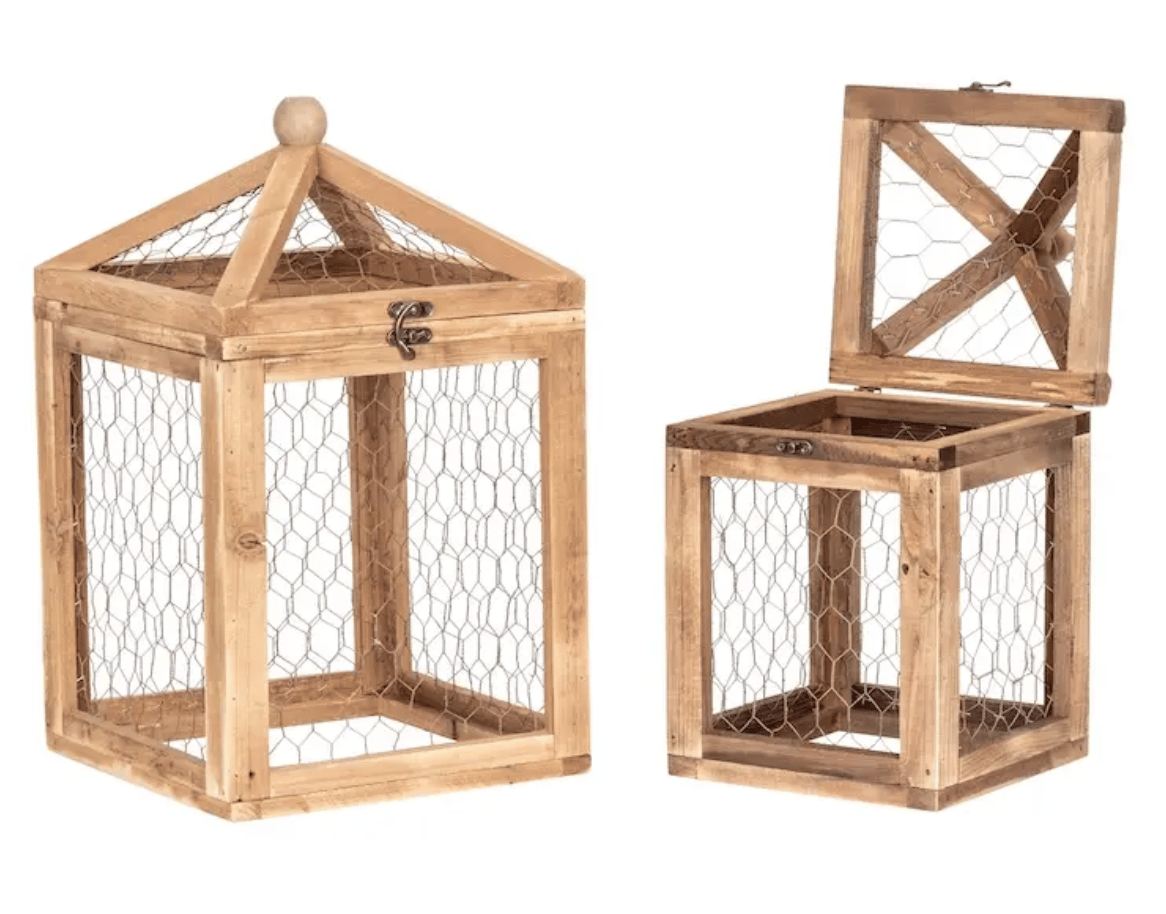 Timber Garden Cloche