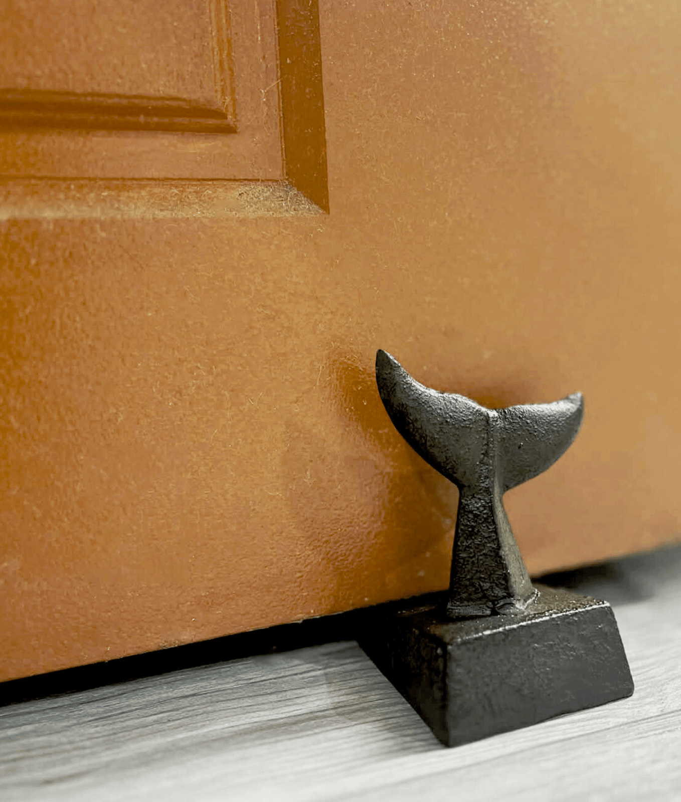 Whale Tail Doorstop