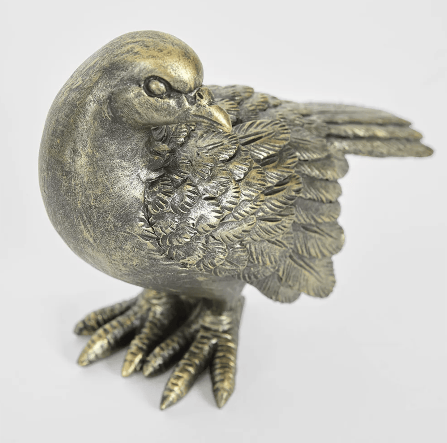 Dove Lovebird Sculptures Set of 2