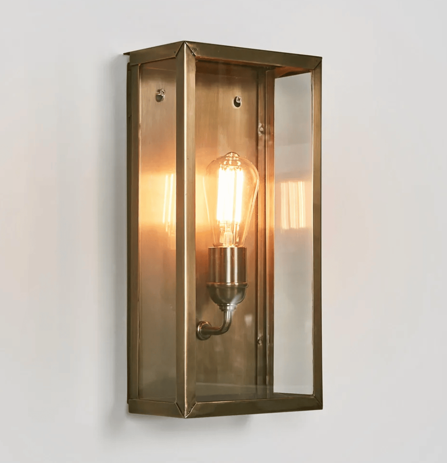 Harolds Signature Brass Outdoor Lantern