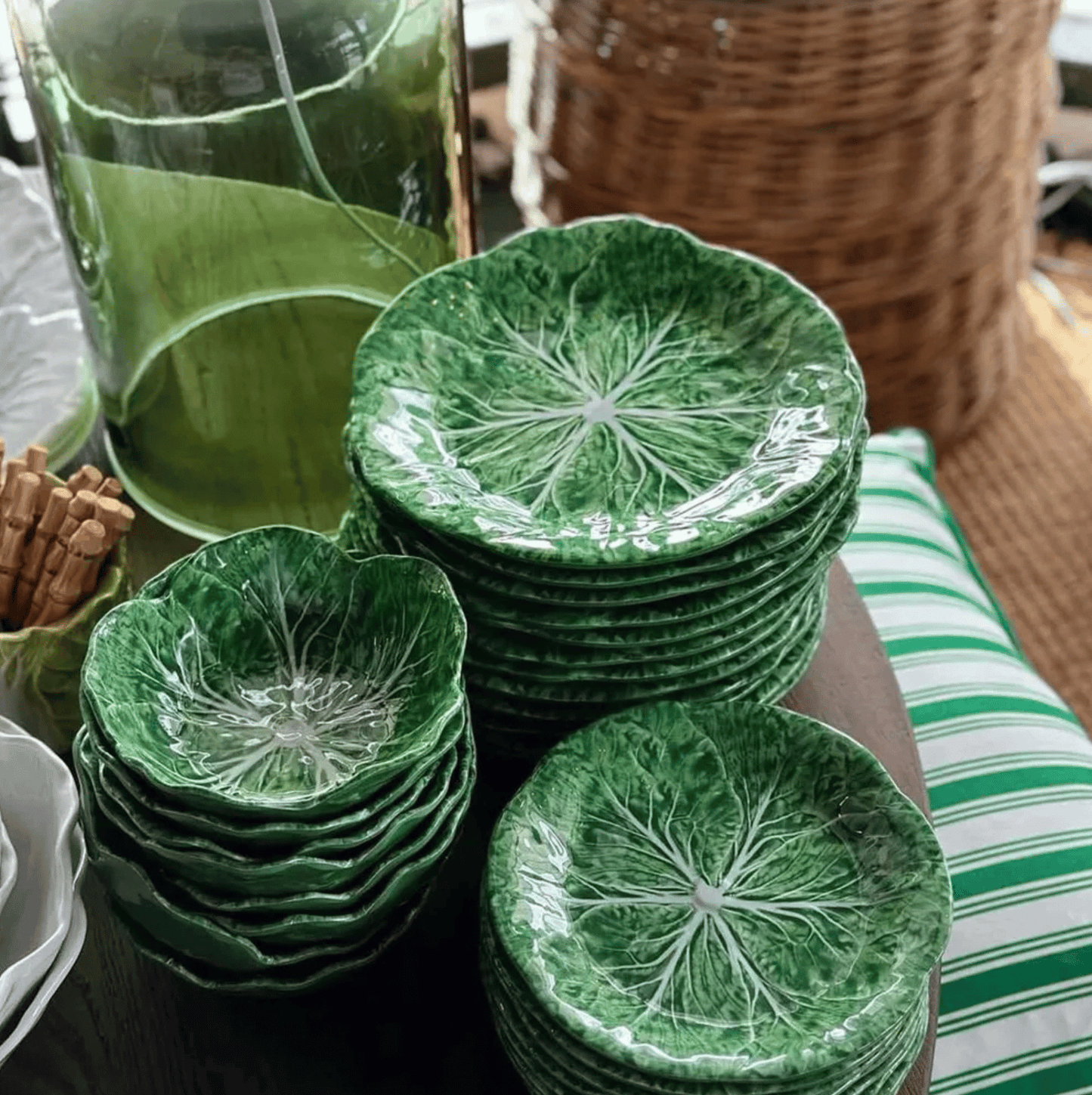 Cabbage Leaf Dinner Plate