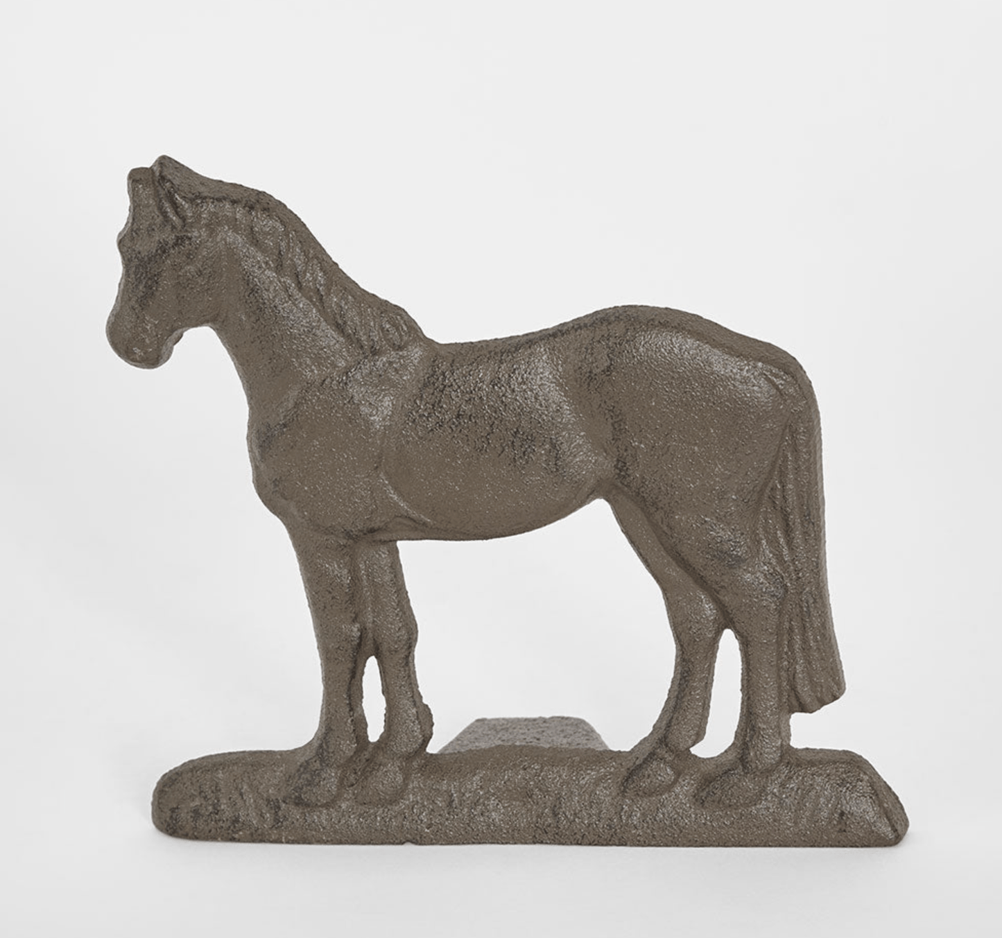 Rustic Horse Door Stop
