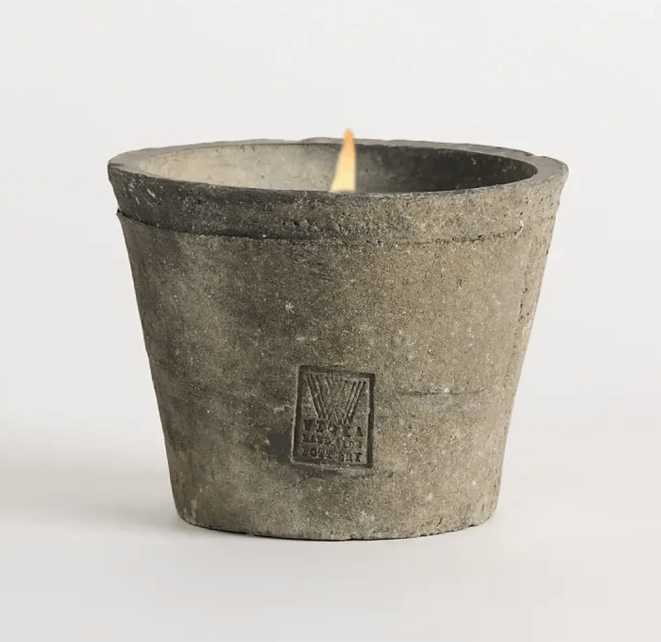 Grey Citronella Candle