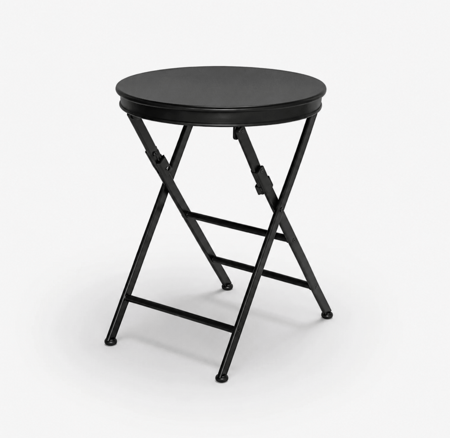Folding Iron Side Table - Short