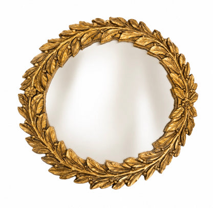 Gold Wreath Mirror