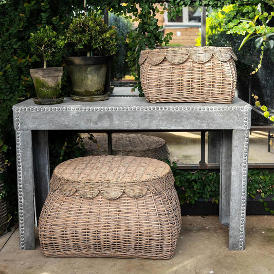 Zinc Garden Table