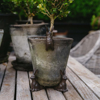 Garden Hare Pot Feet - Set of 3