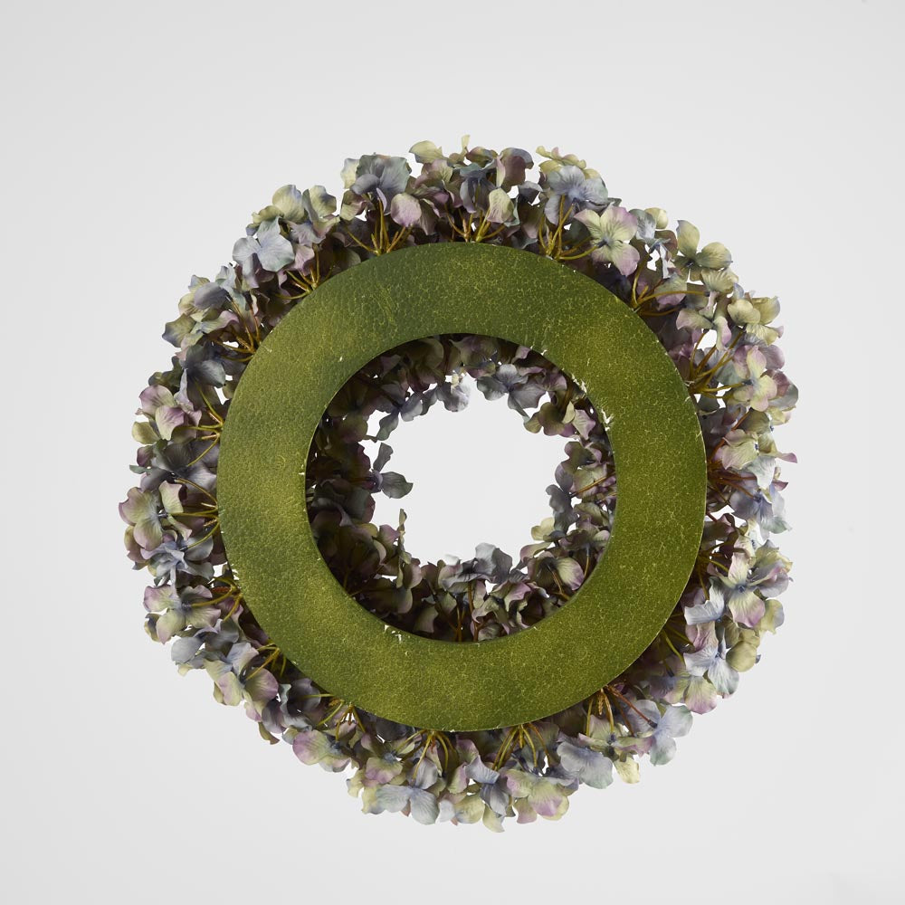 Blue Hydrangea Wreath