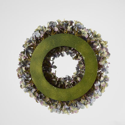 Blue Hydrangea Wreath
