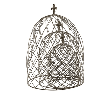 Fleur de Lis Garden Cloche