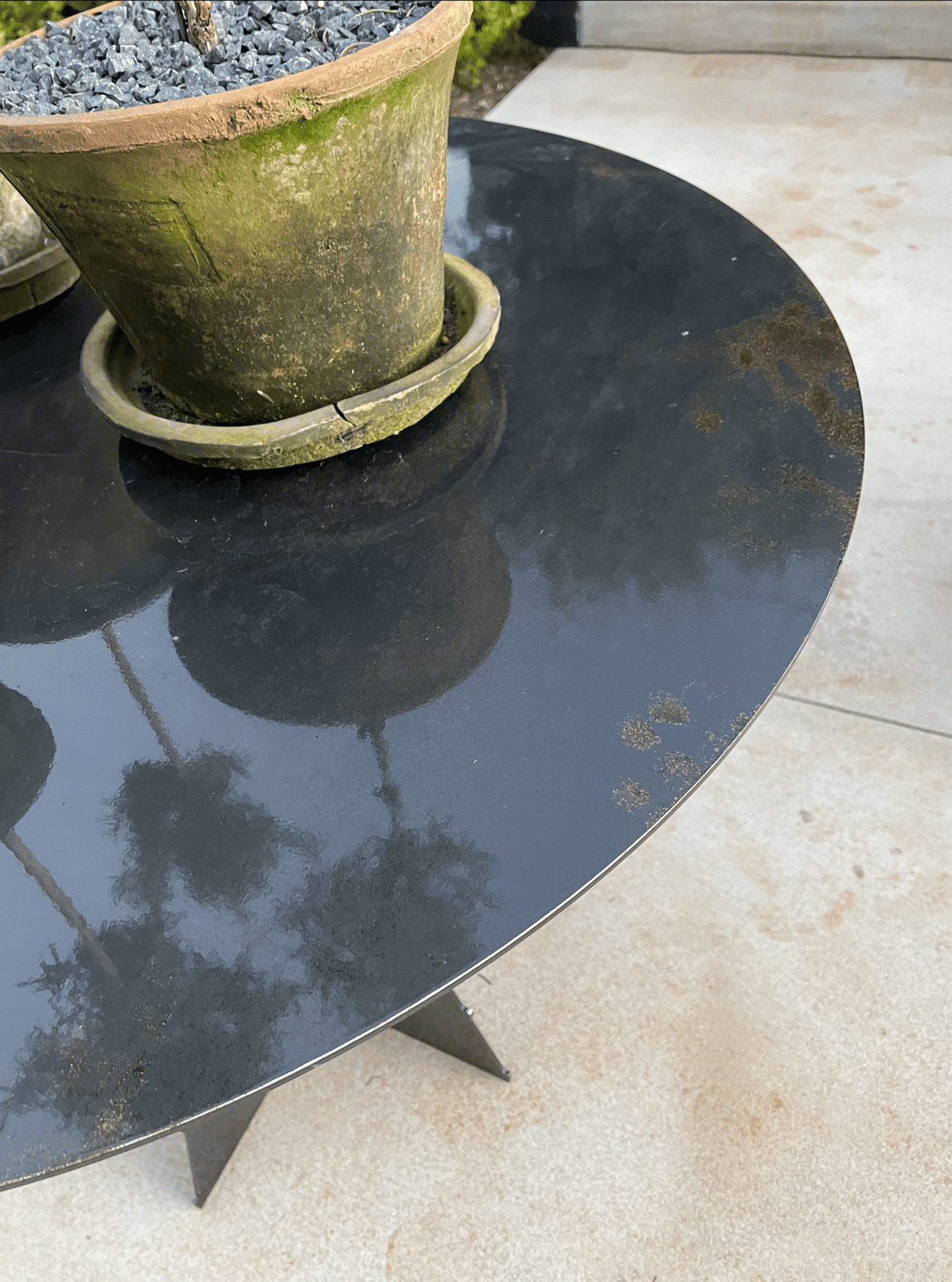 Harolds Signature Pedestal Table