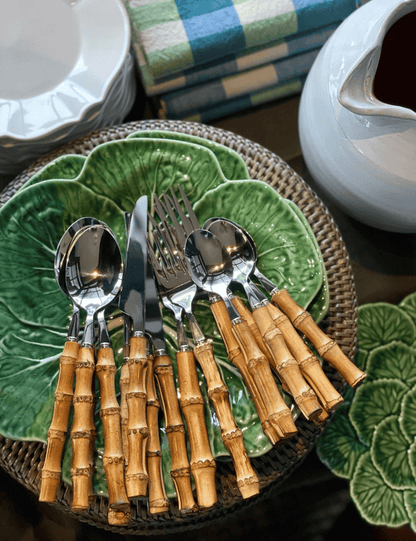 Harolds Signature Bamboo Cutlery 16 Piece Set