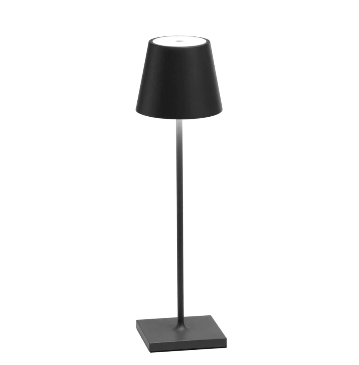 Cordless Rechargeable Touch Lamp - Charcoal