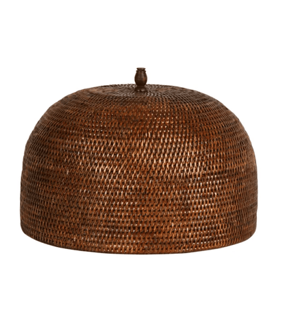 Rattan Food Cloche - Round