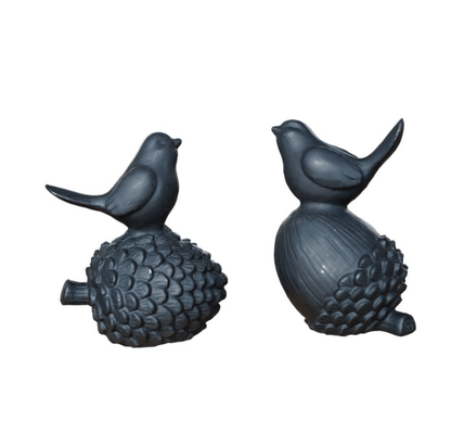 Acorn Bird Garden Stake