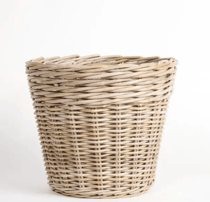 Terracotta Form Rattan Basket