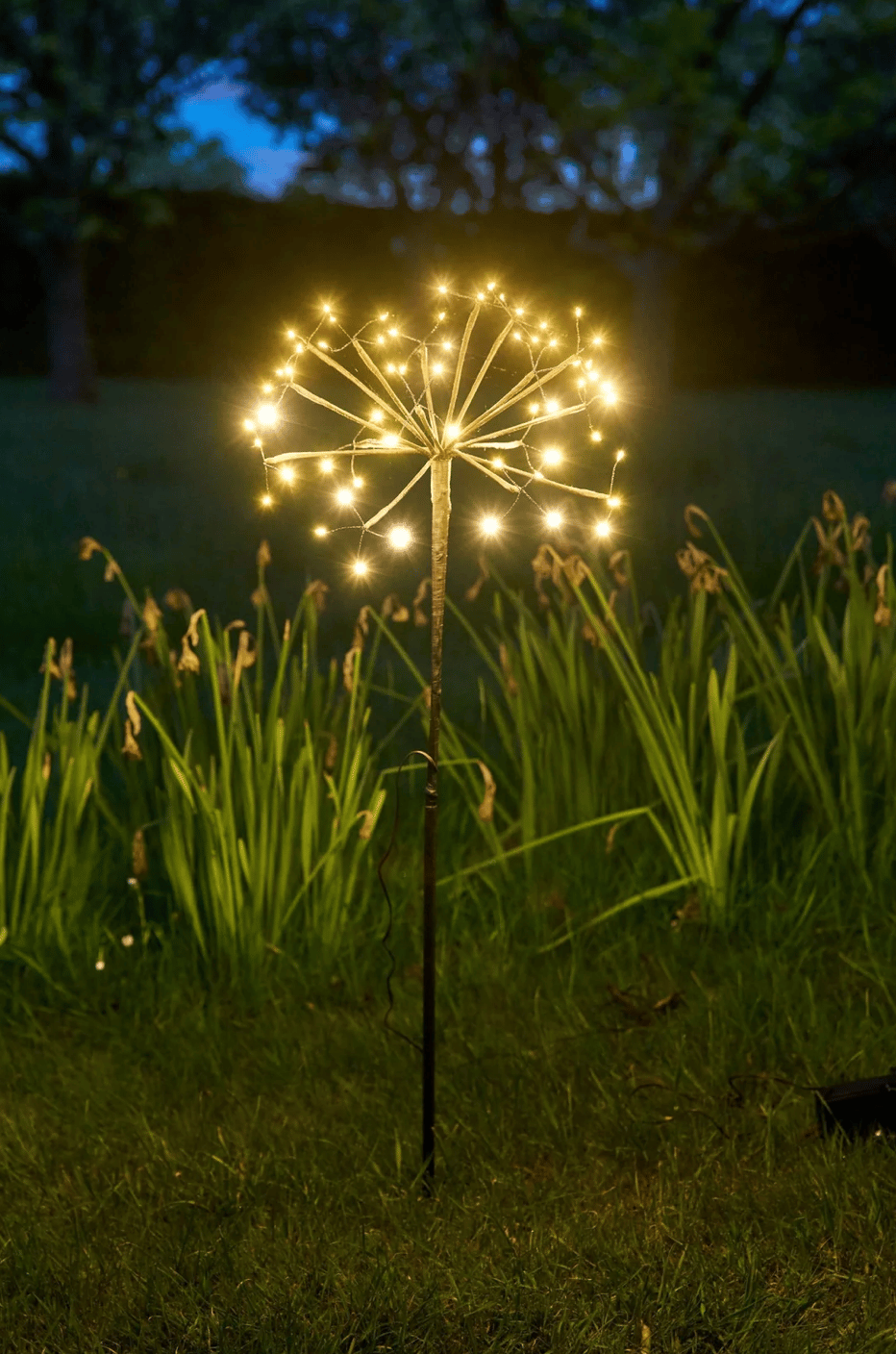 Solar Dandelion Light Stakes - Dual Function