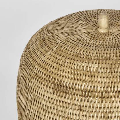 Rattan Food Cloche - Domed