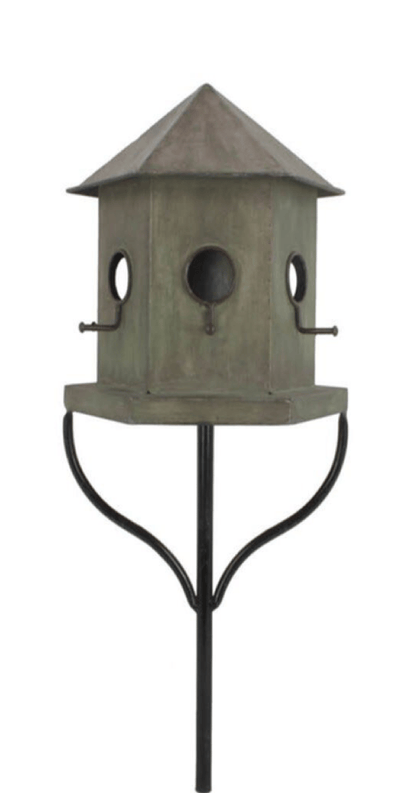 Hexagonal Birdhouse Stake