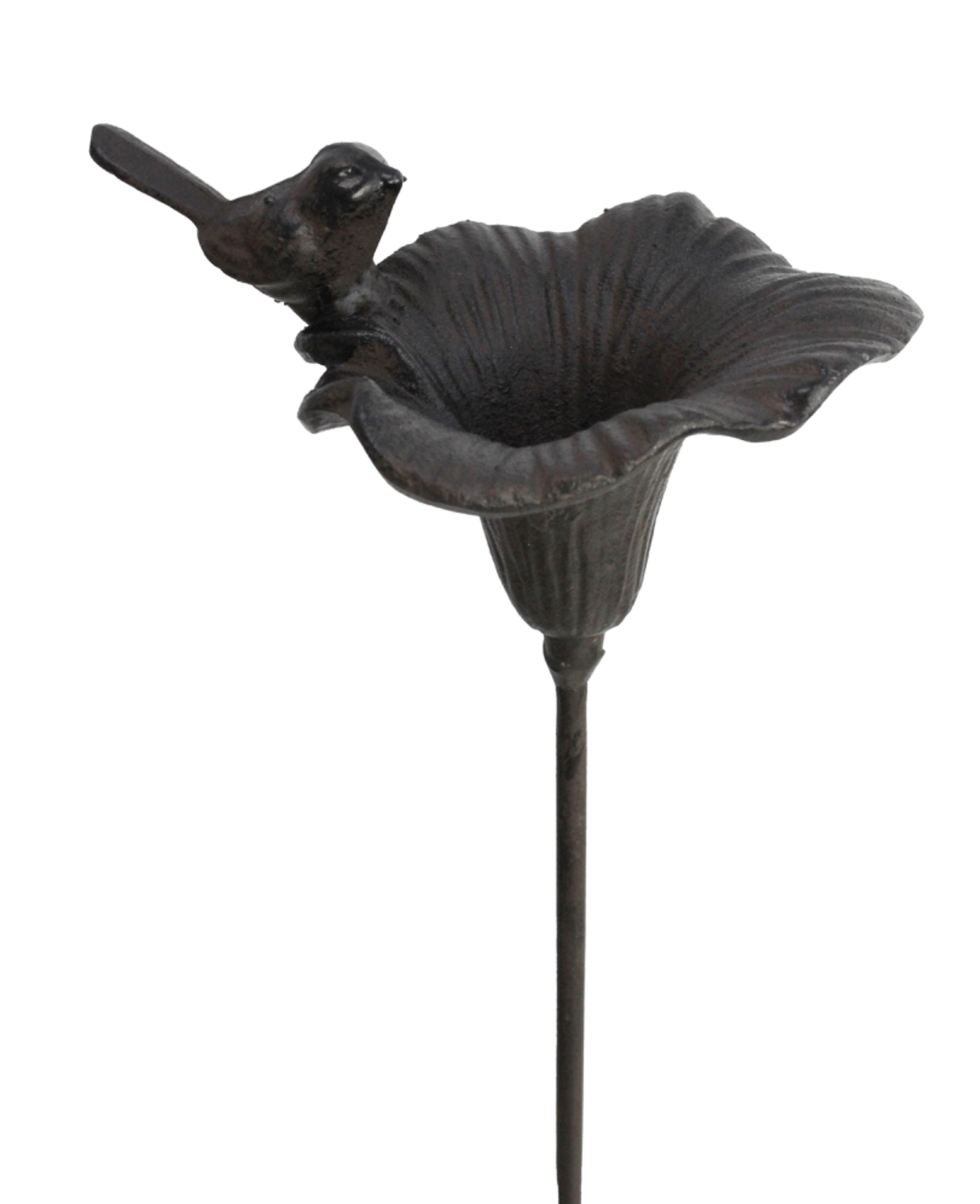 Bird on Flower Watering Stake