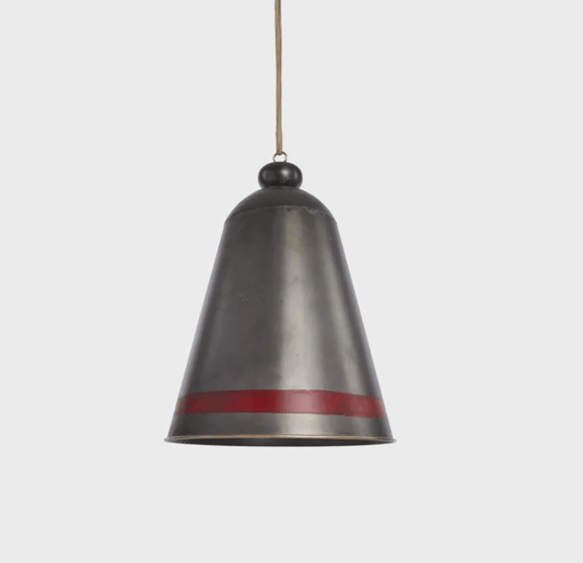 Red Stripe Iron Bell