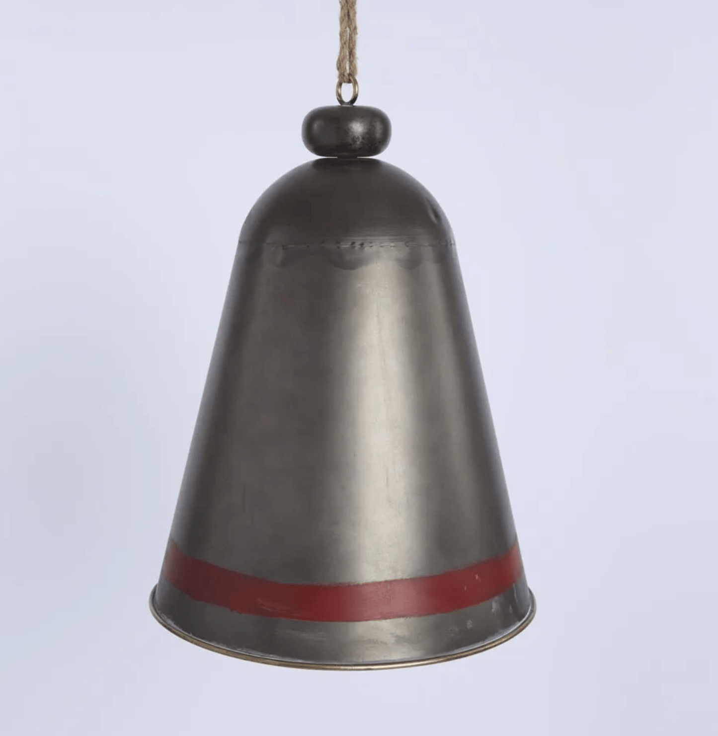 Red Stripe Iron Bell