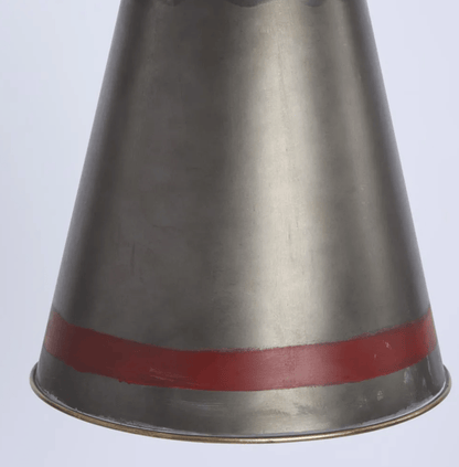 Red Stripe Iron Bell