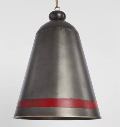 Red Stripe Iron Bell