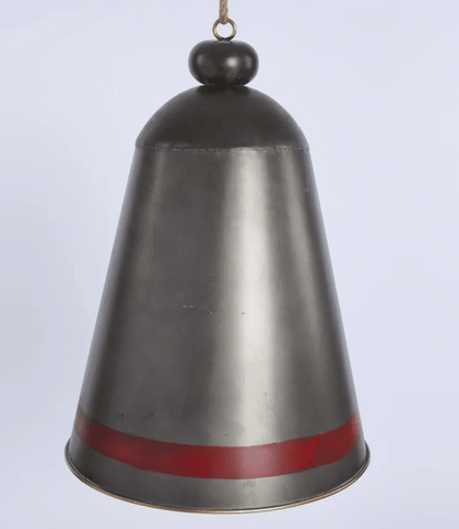 Red Stripe Iron Bell