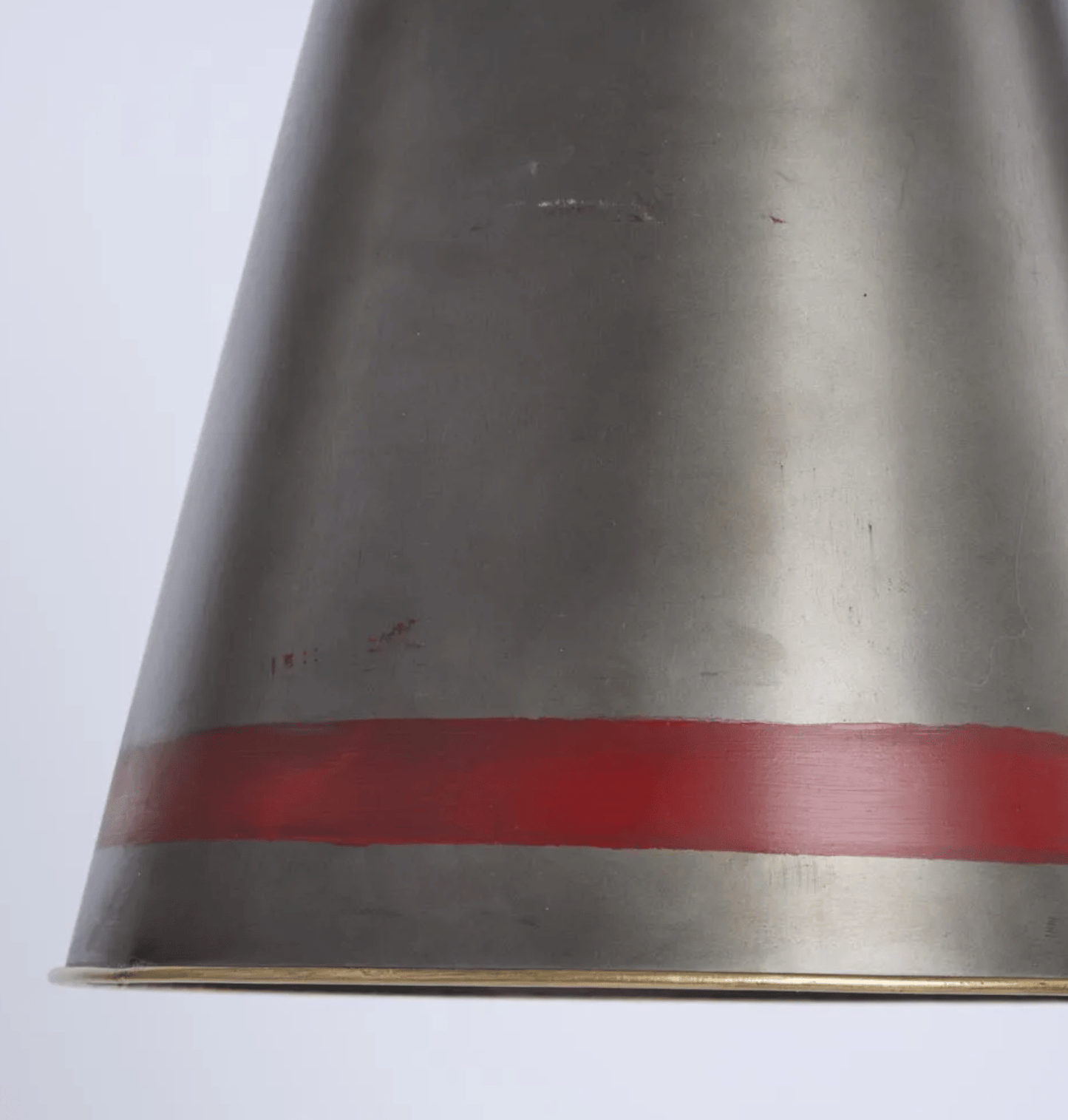 Red Stripe Iron Bell