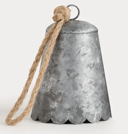 Scalloped Tin Bell