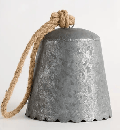 Scalloped Tin Bell