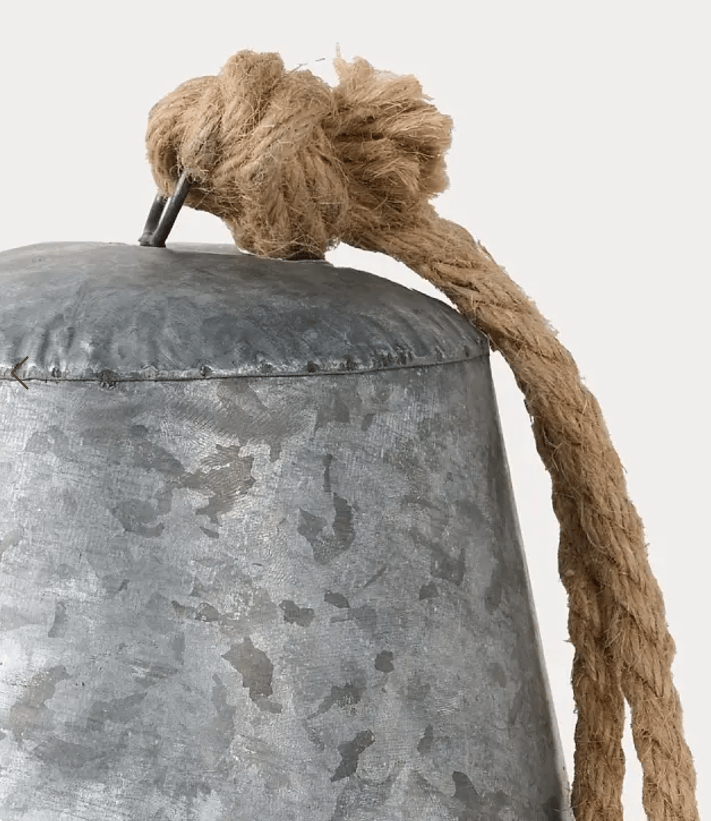 Scalloped Tin Bell