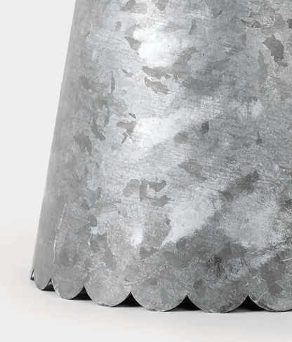 Scalloped Tin Bell