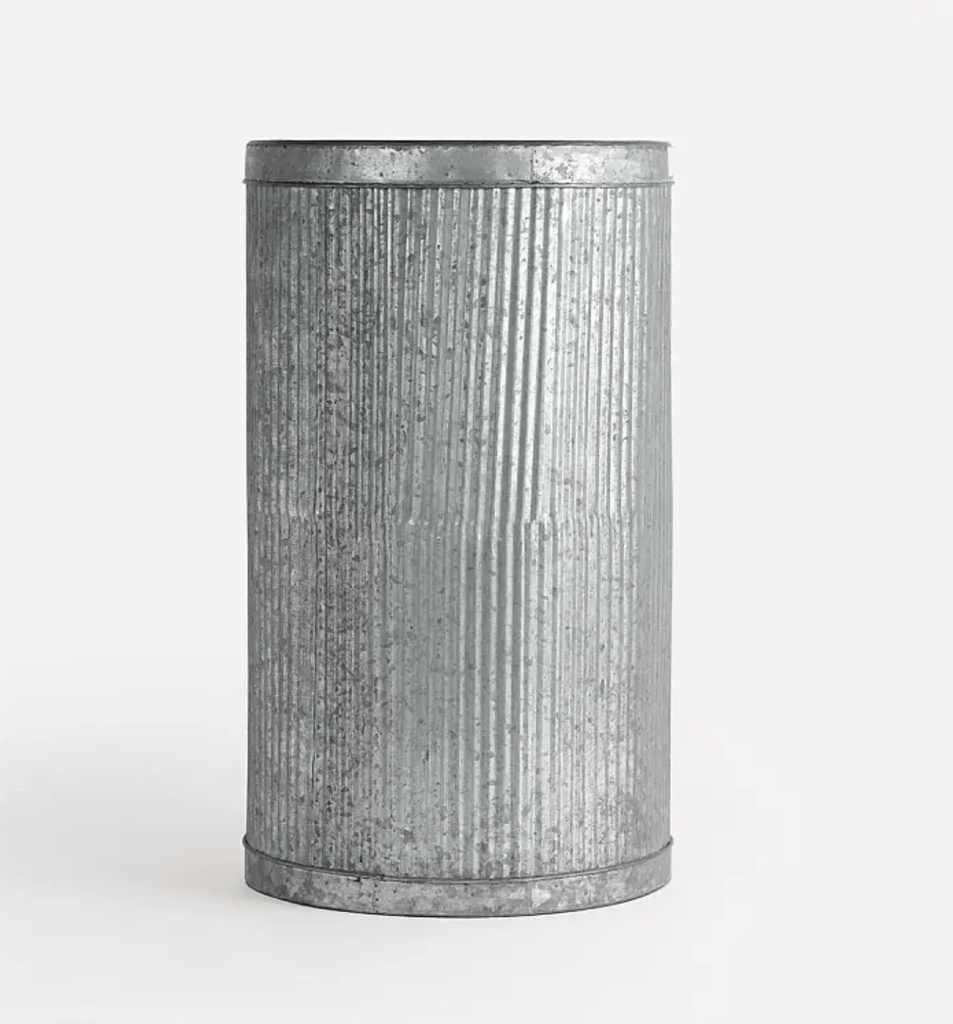 Fluted Tin Umbrella Holder