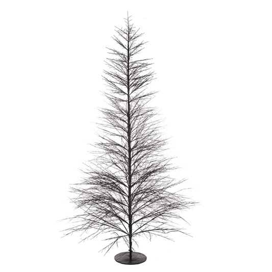 Black LED Christmas Tree