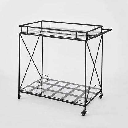 Harolds Outdoor Bar Cart