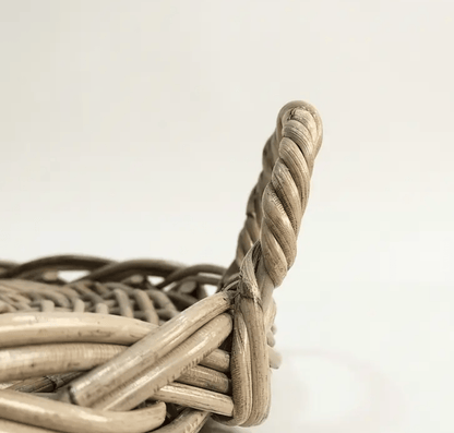 Rattan Oval Serving Tray