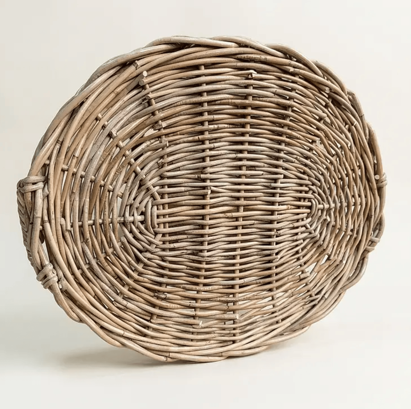 Rattan Oval Serving Tray