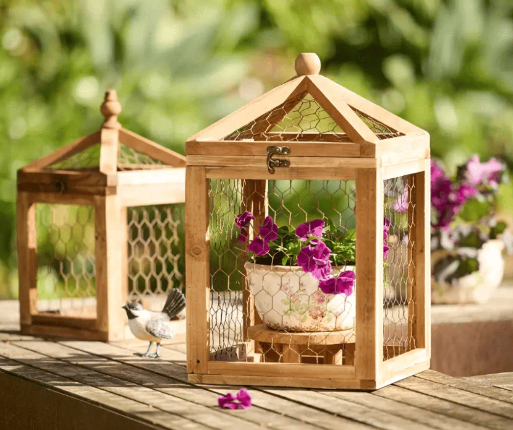 Timber Garden Cloche
