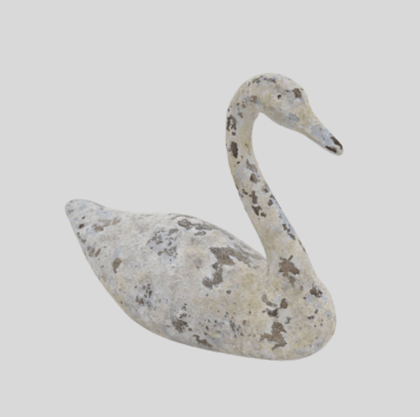 Patina Swan Ornament