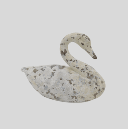 Patina Swan Ornament