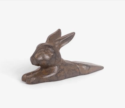 Cast Iron Rabbit Doorstop