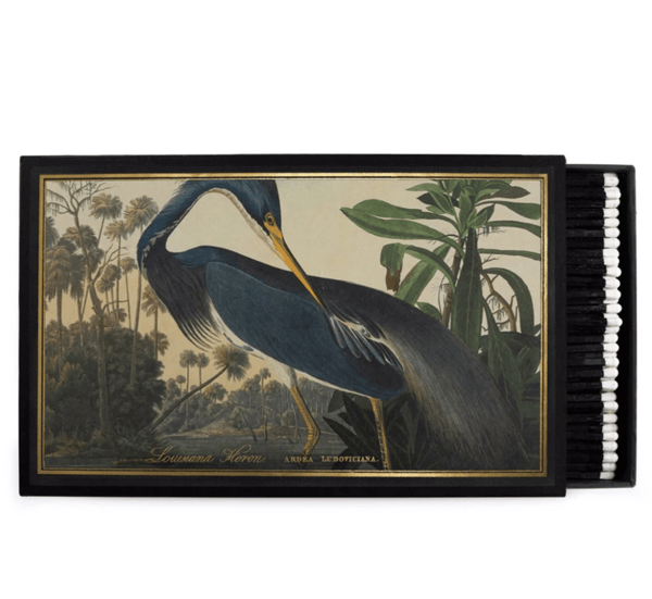 Giant heron matchbox - HAROLDS