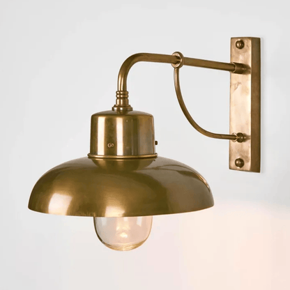 Harolds Signature Brass Wall Light