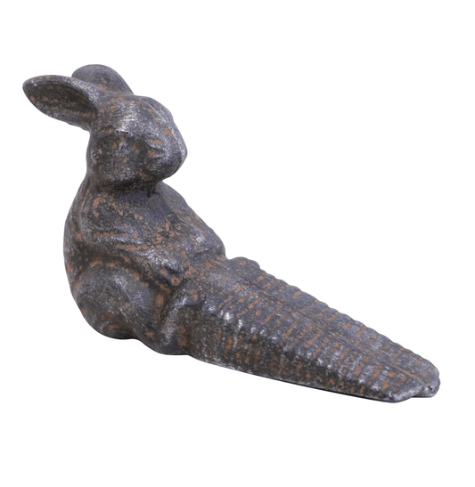 Reclining Rabbit Doorstop