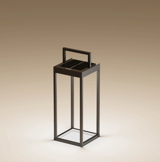 Black Solar Lantern