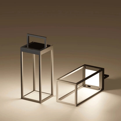 Black Solar Lantern