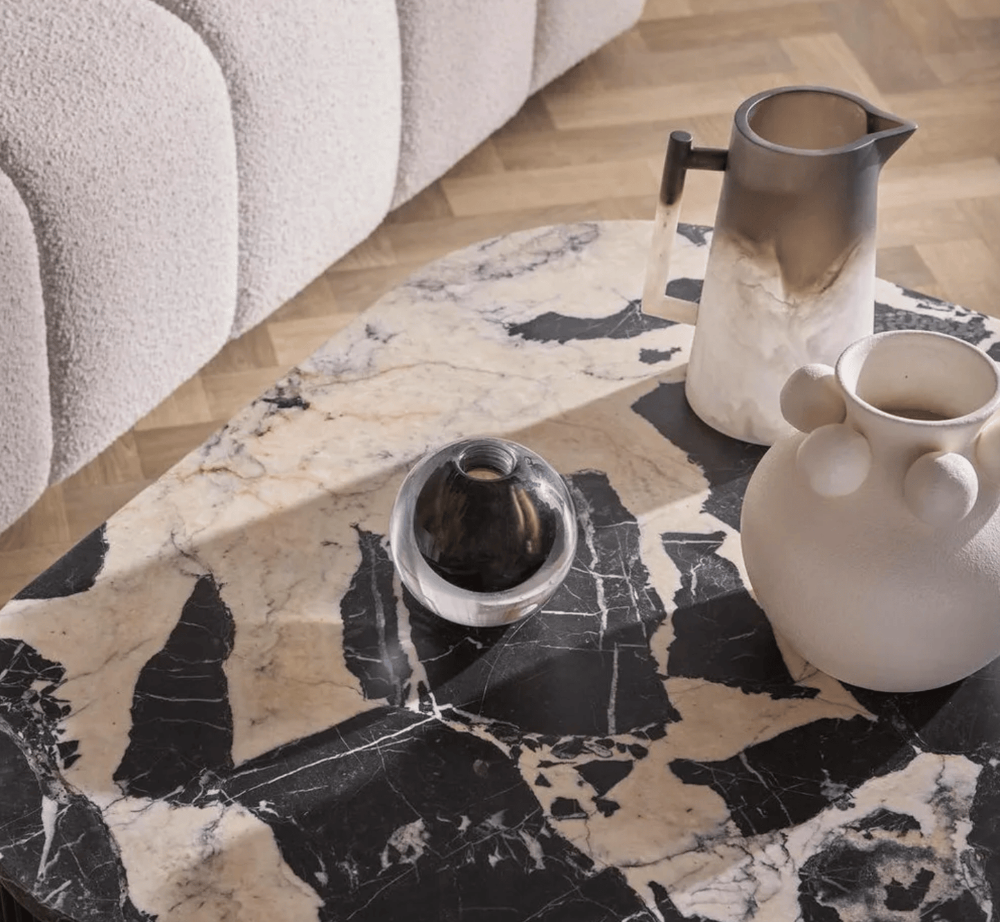 Bobble Ceramic Round Vase